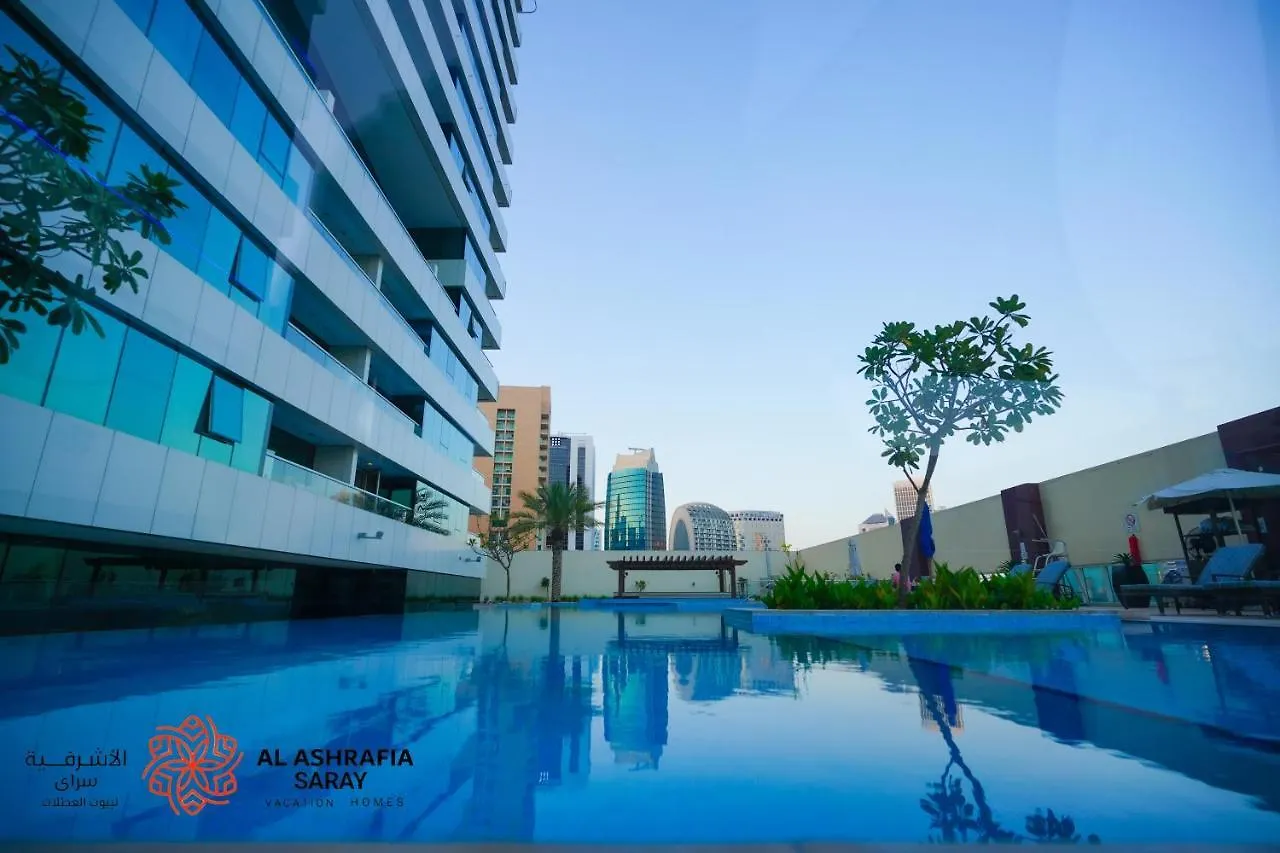 Alashrafia Saray - Spectacular 2Br In Canal Views Dubaj Apartament