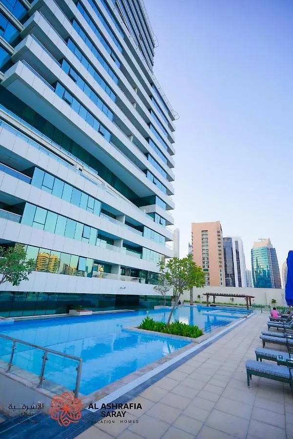 Apartament Alashrafia Saray - Spectacular 2Br In Canal Views Dubaj